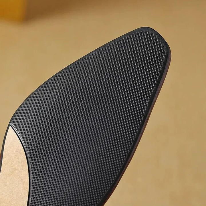 Evala Genuine Leather Mules