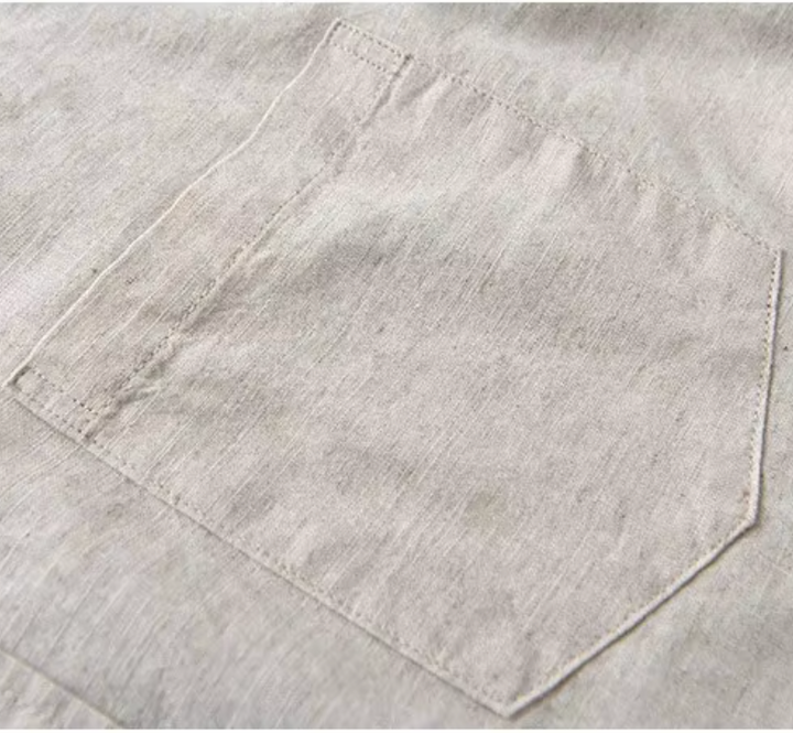 Eviana Valmont Seaside Linen Button-Up