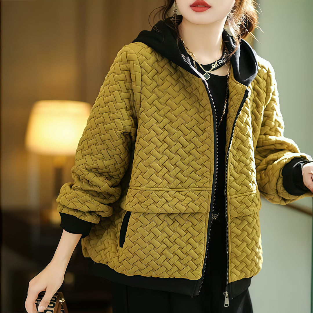 Averie Quilted Hoodie
