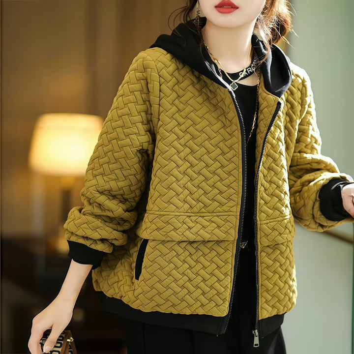 Averie Quilted Hoodie