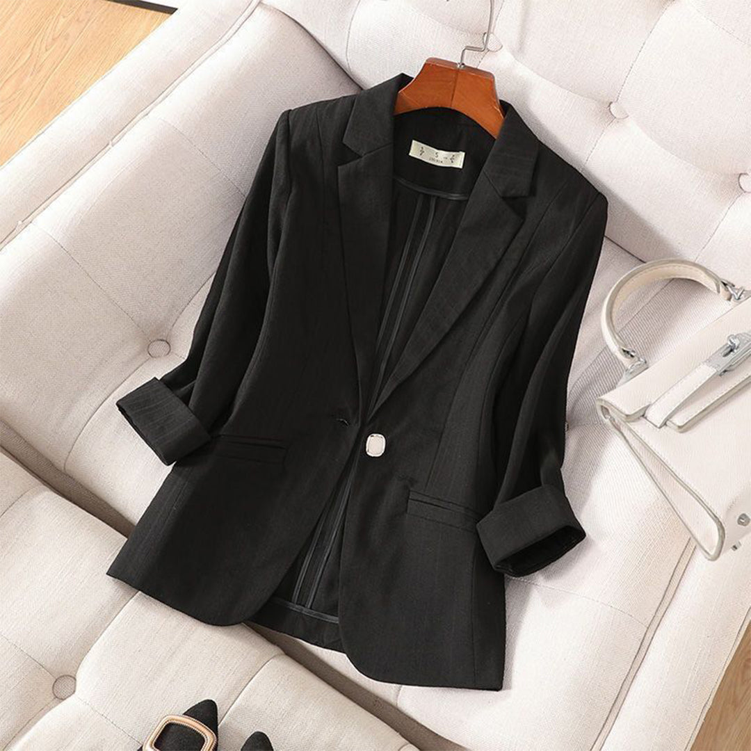Alora Linen Blazer