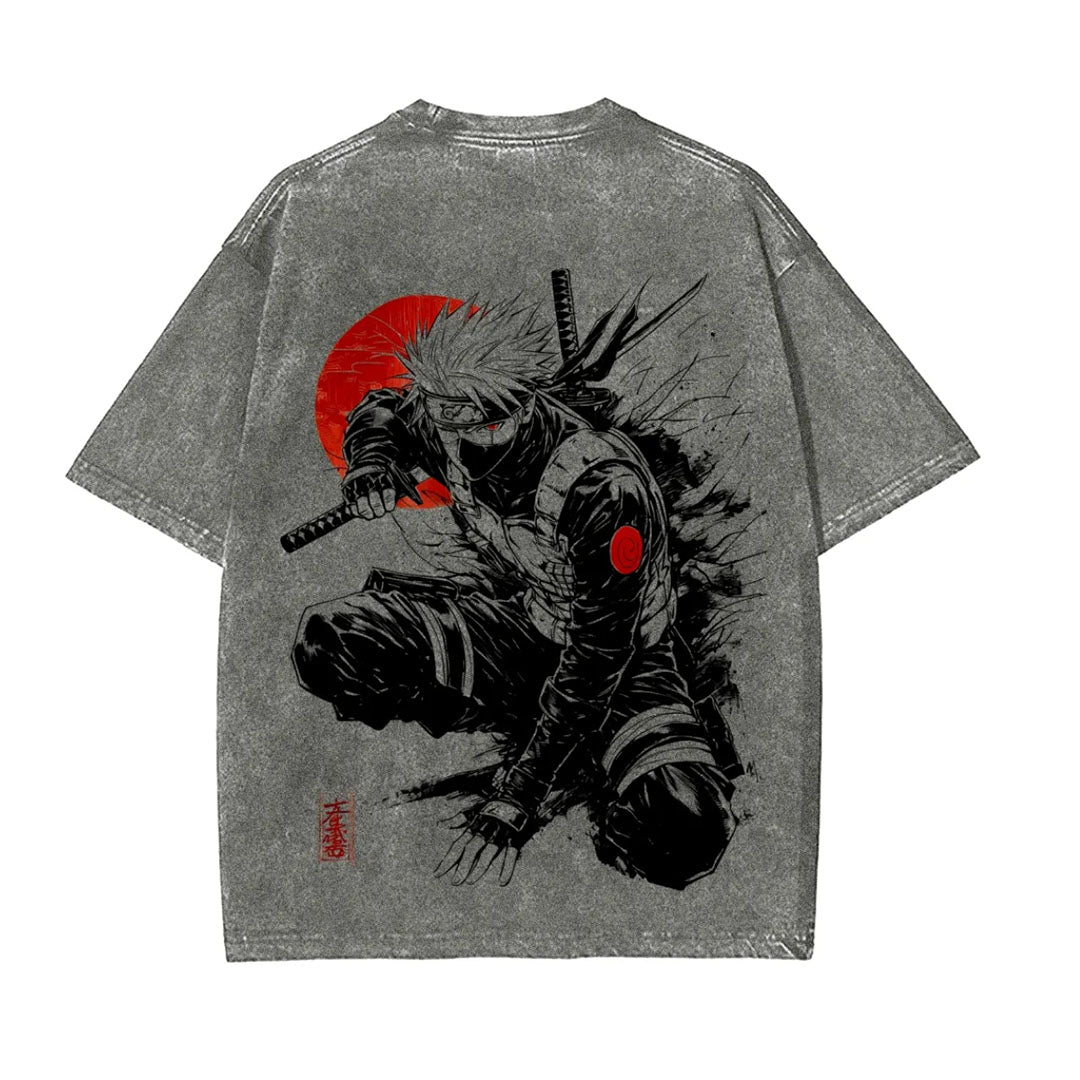 Naruto Unisex Fit Washed T-Shirt