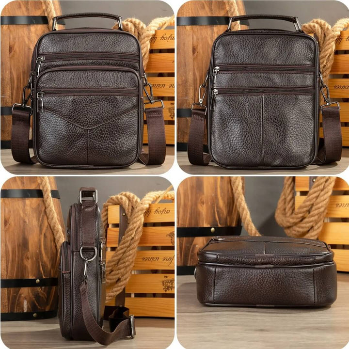 Heritage Leather Shoulder Bag