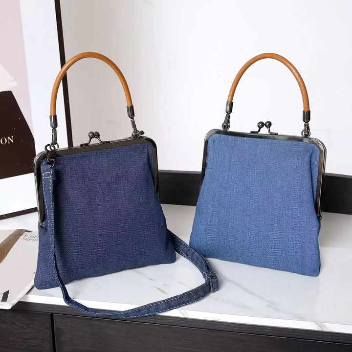 Elowen Denim Shoulder Bag
