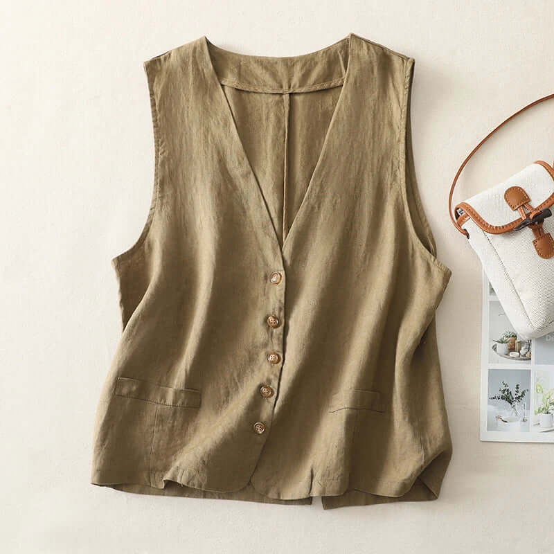 Soren Button Vest