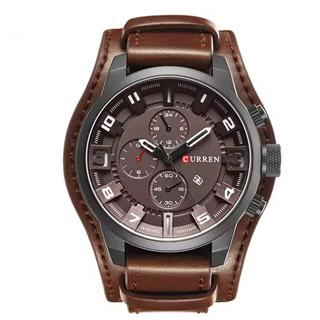 Timberline Leather Timepiece