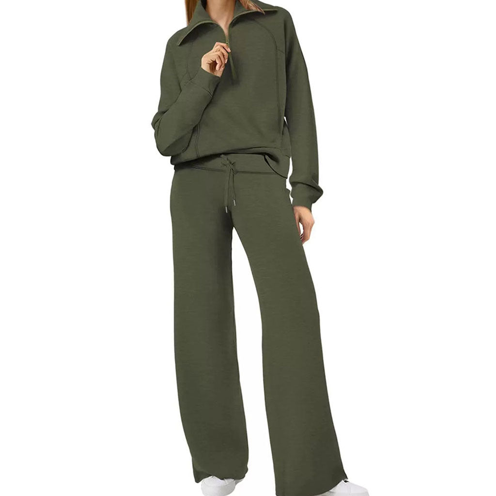 Luxe 2-Piece Jogger Sweatsuit Set
