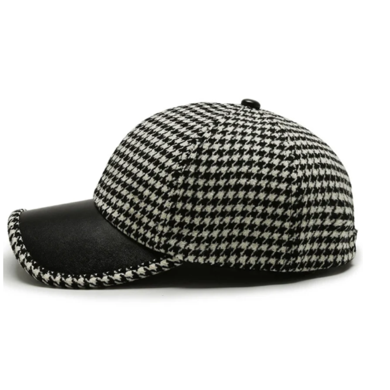 Kingsley Leather Cap