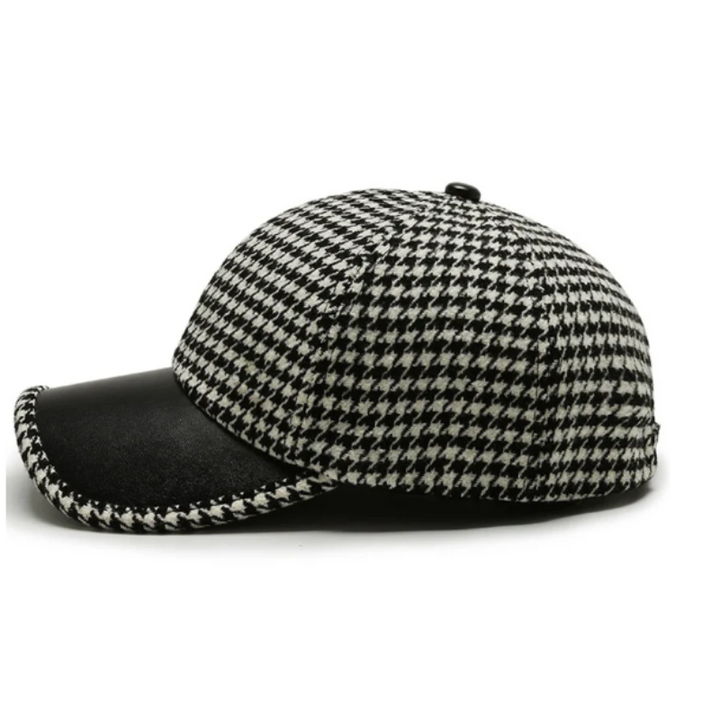 Kingsley Leather Cap