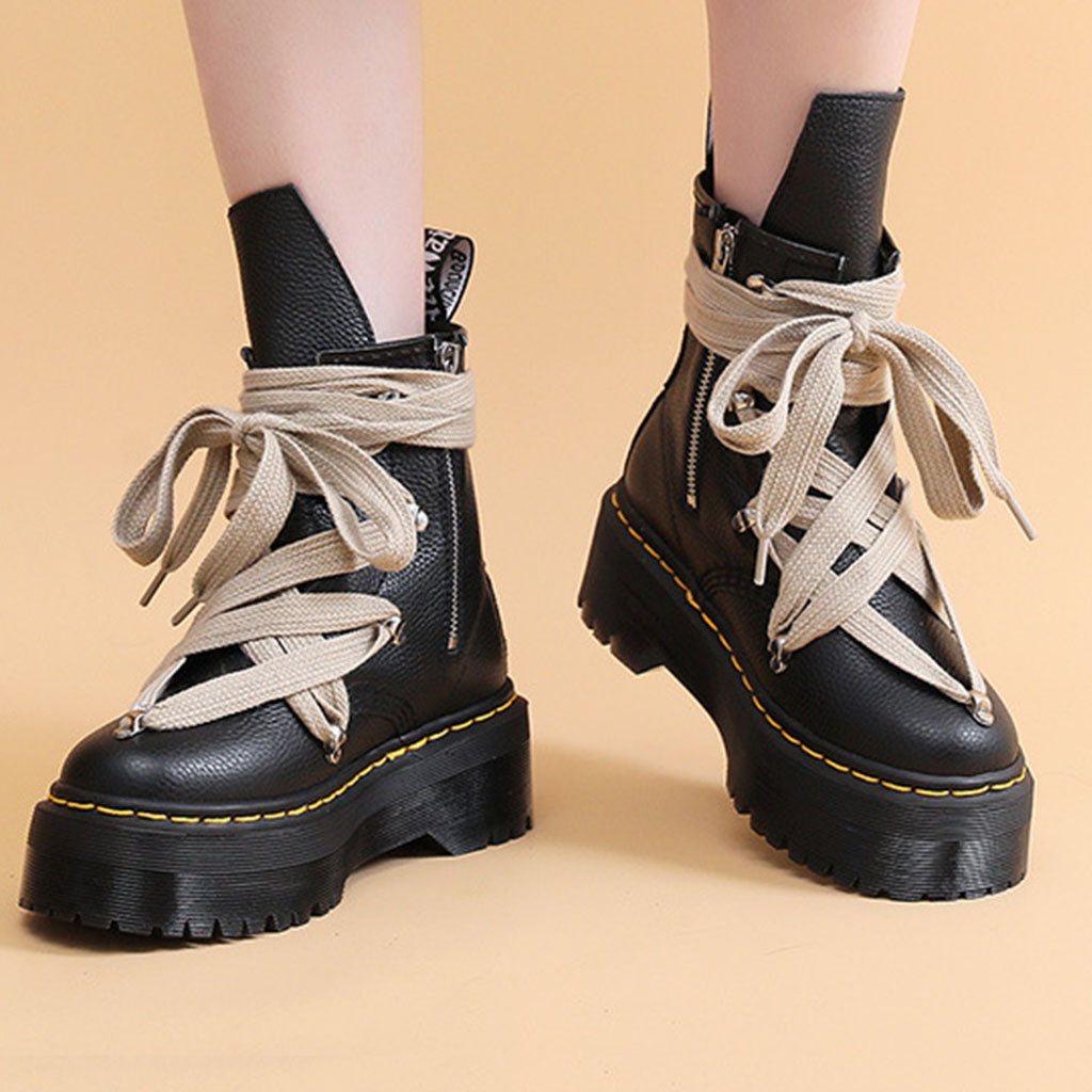 1460 Quad Sole Megalace Boots