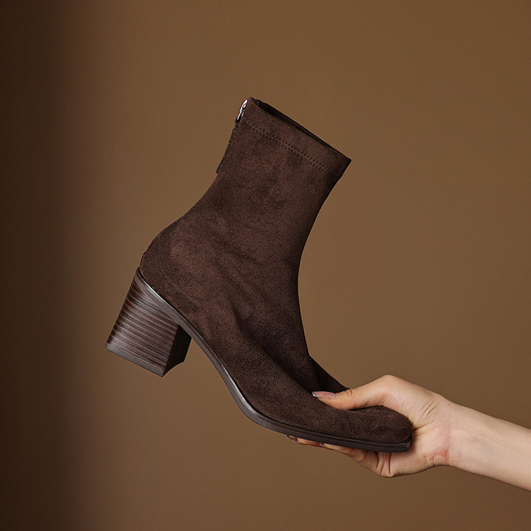 Marvia Genuine Suede Boots