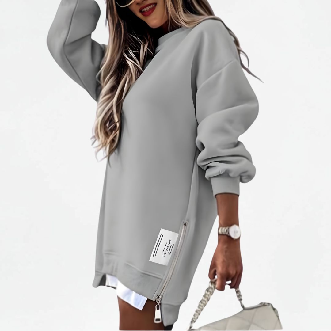 Celia Zip Sweatshirt