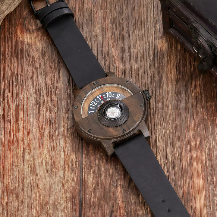 Voyager Wooden Timepiece
