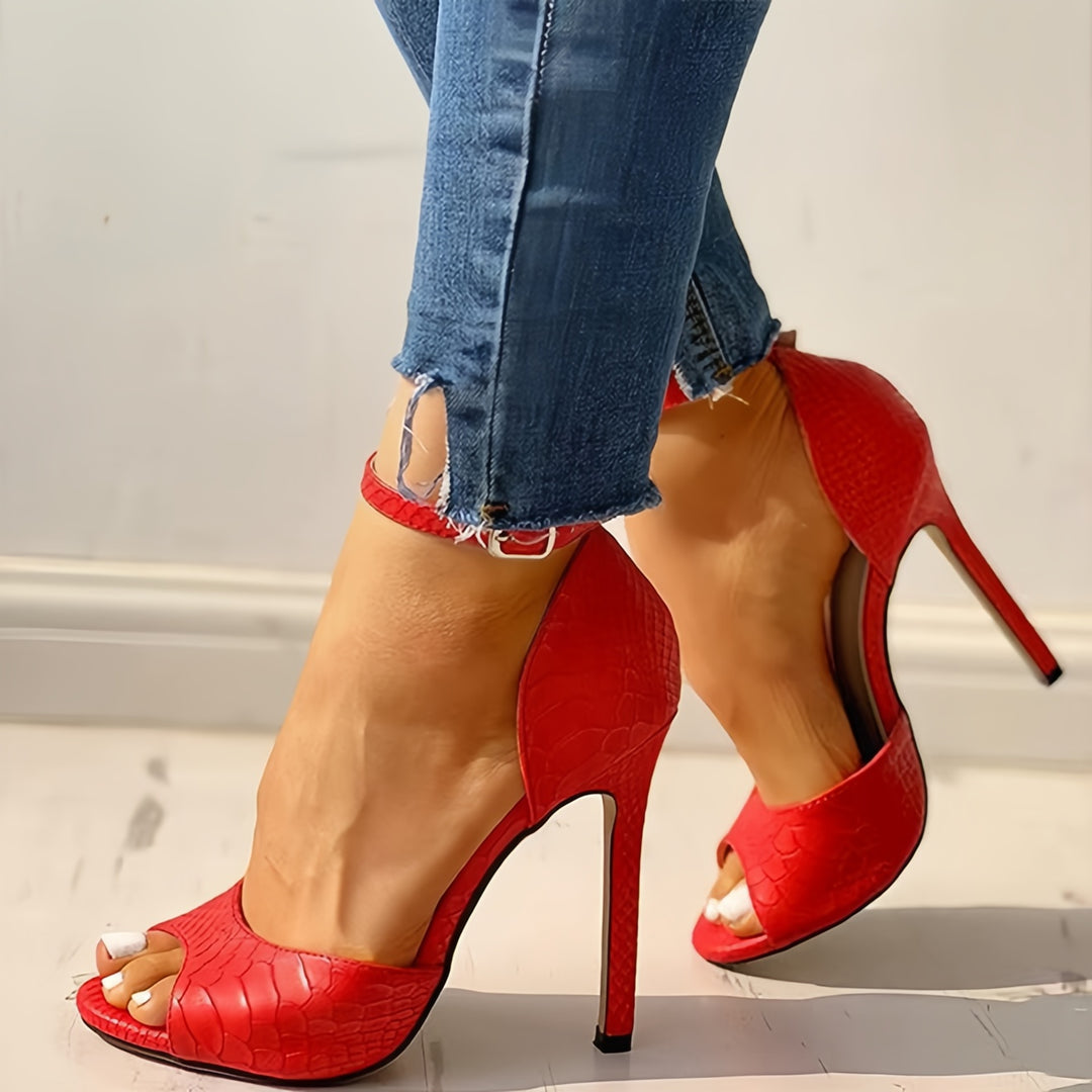 Eviana Valmont Venom Snake Heels
