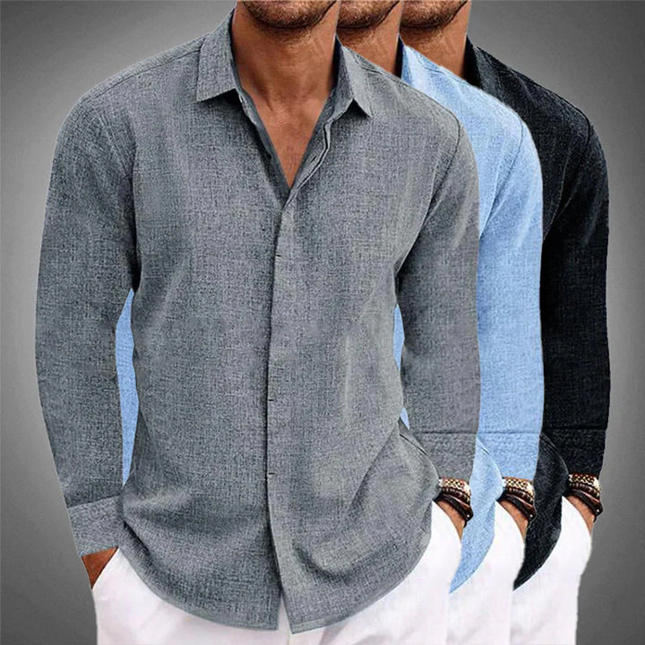 Giovanni Roma Linen Shirt