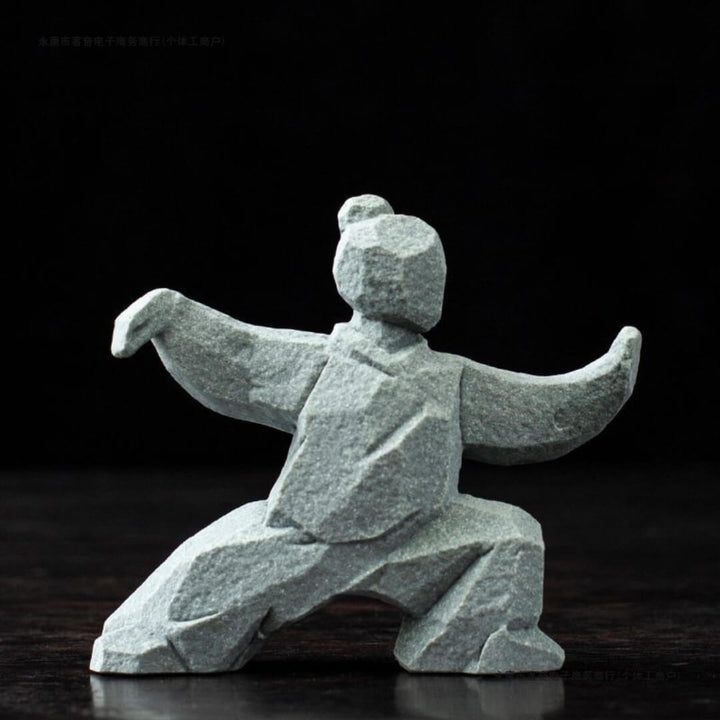 Tai Chi Flow Stone Figurines