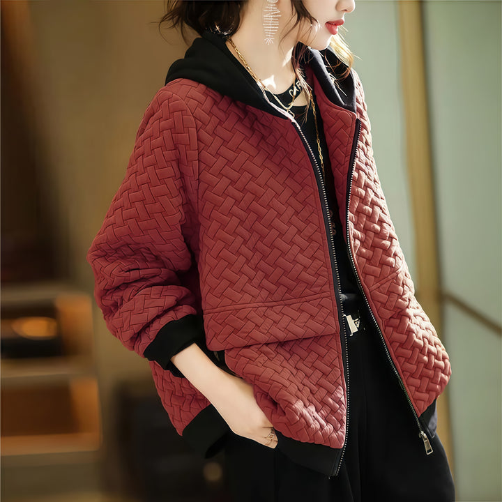 Averie Quilted Hoodie