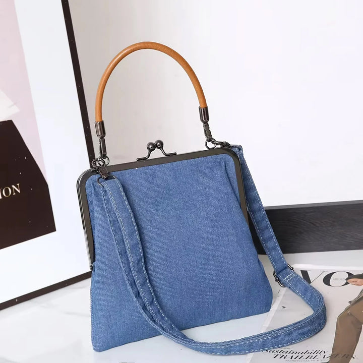 Elowen Denim Shoulder Bag