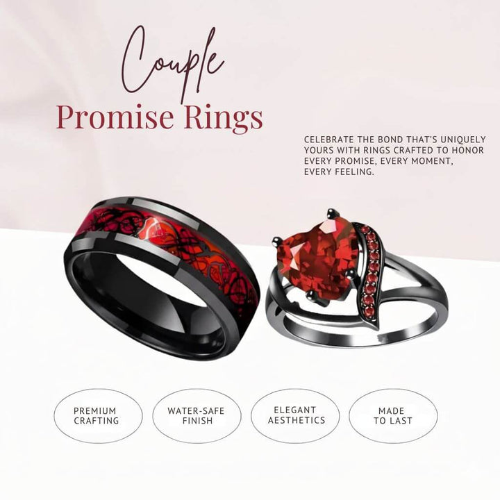 Couple Promise Rings