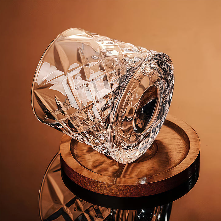 Luxe Wave Crystal Drinkware