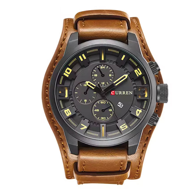 Timberline Leather Timepiece