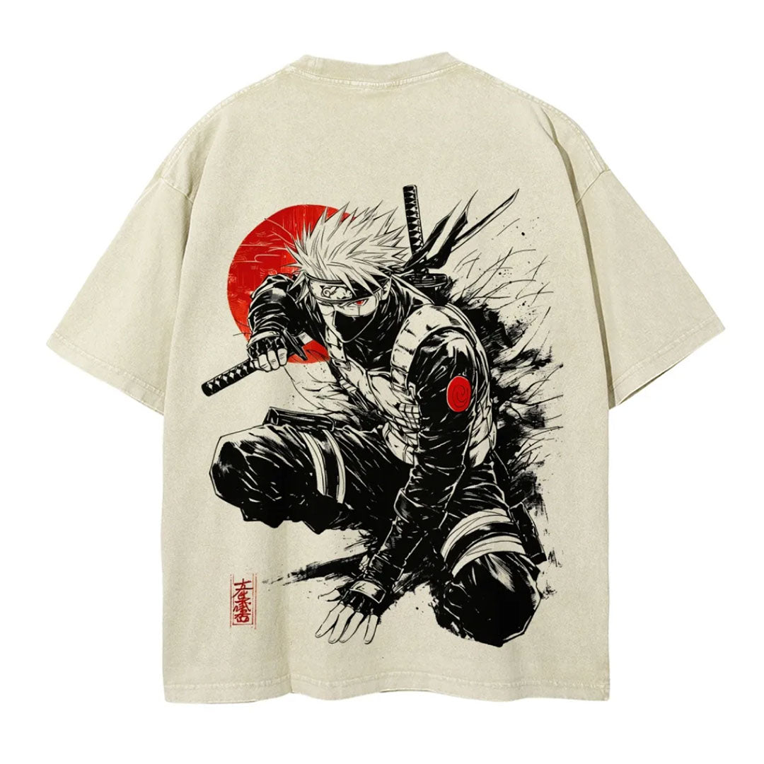 Naruto Unisex Fit Washed T-Shirt