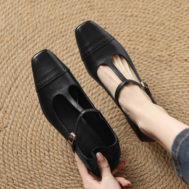 Marien Genuine Leather Flats