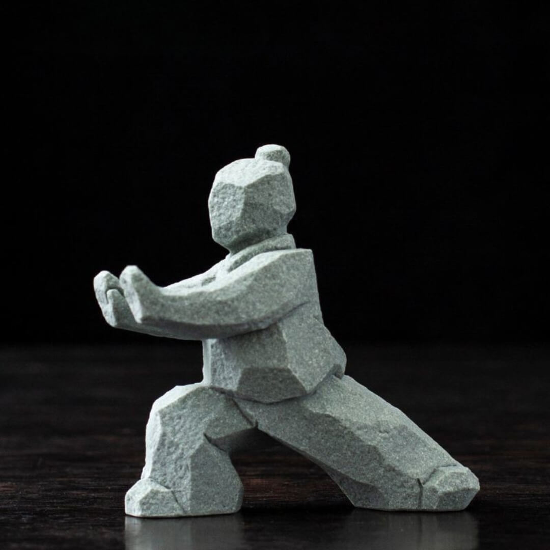 Tai Chi Flow Stone Figurines