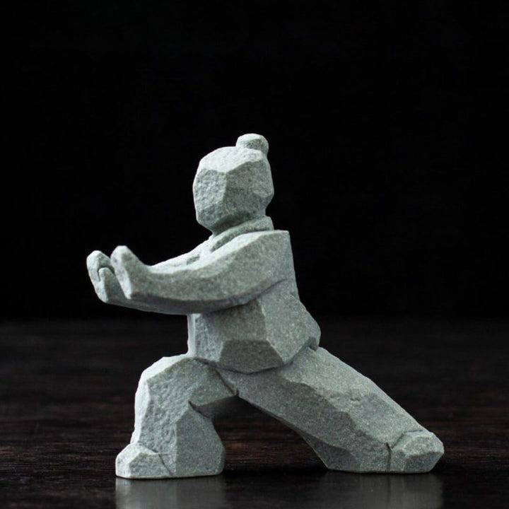 Tai Chi Flow Stone Figurines