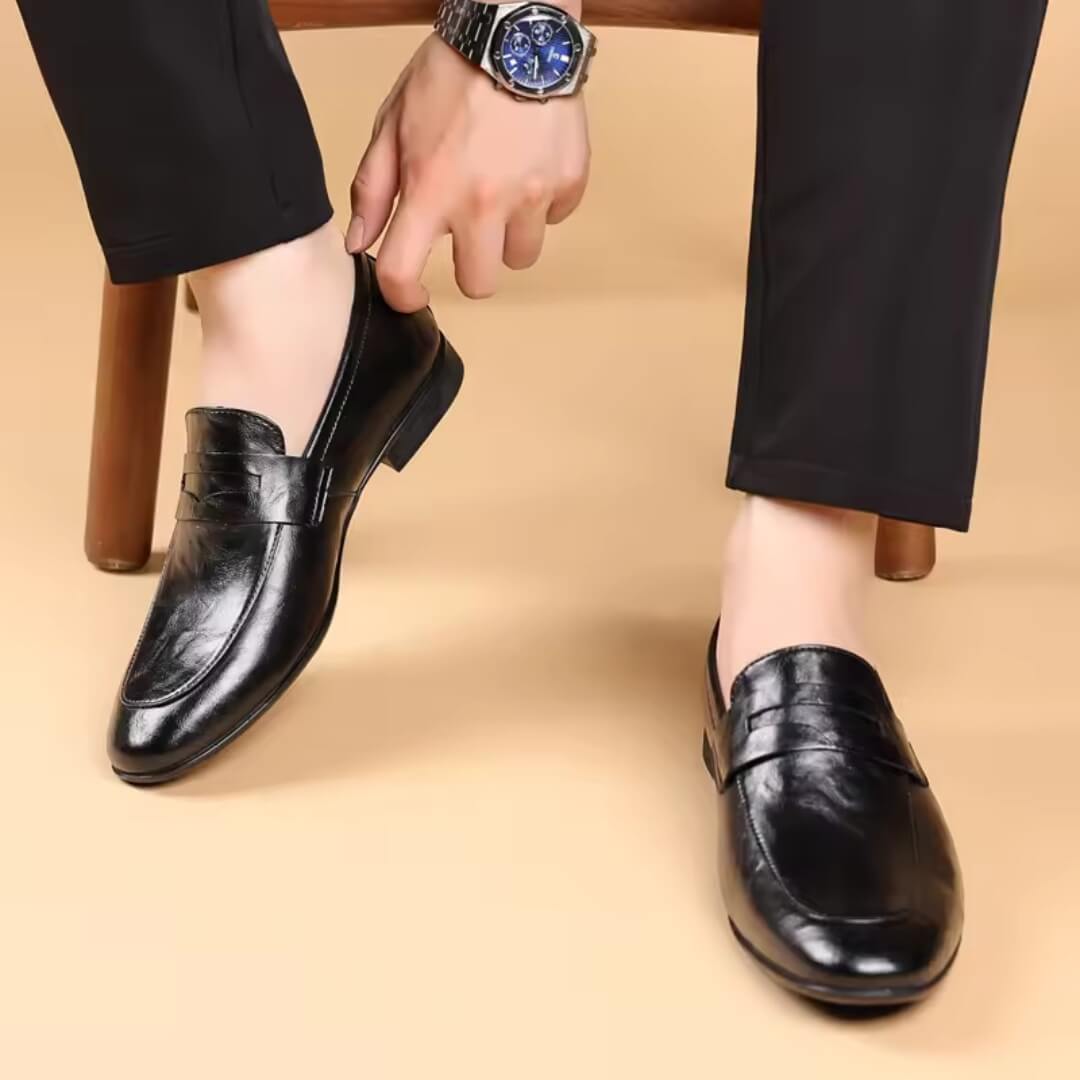 Refined Leather Loafers