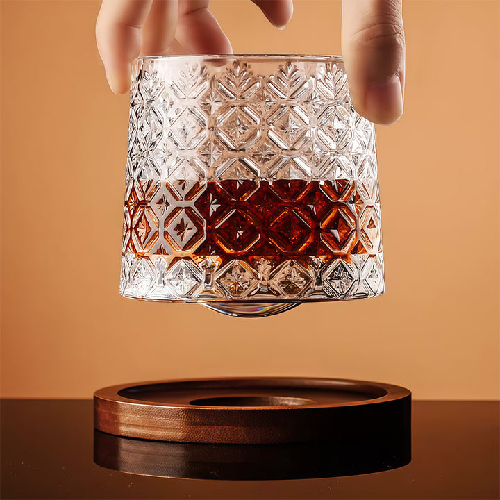 Luxe Wave Crystal Drinkware