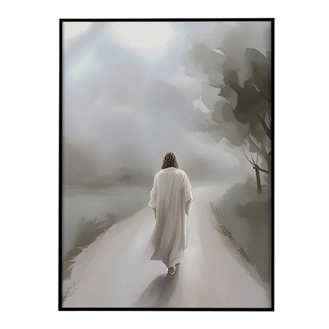 Walking with Jesus Canvas
