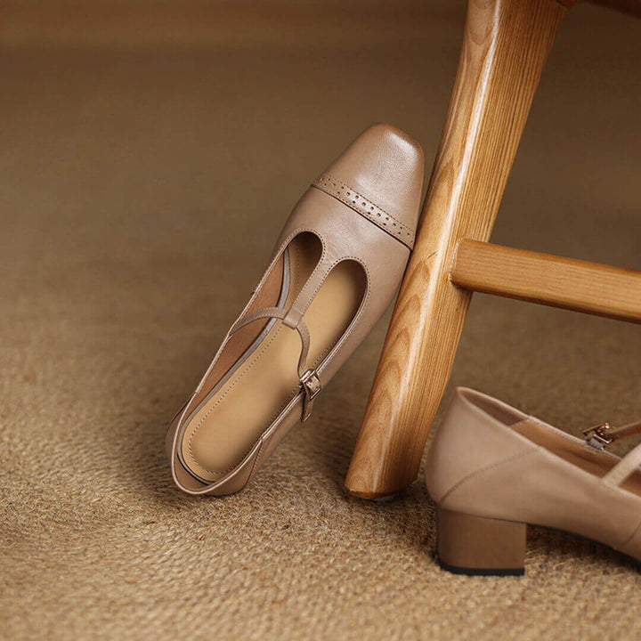 Marien Genuine Leather Flats