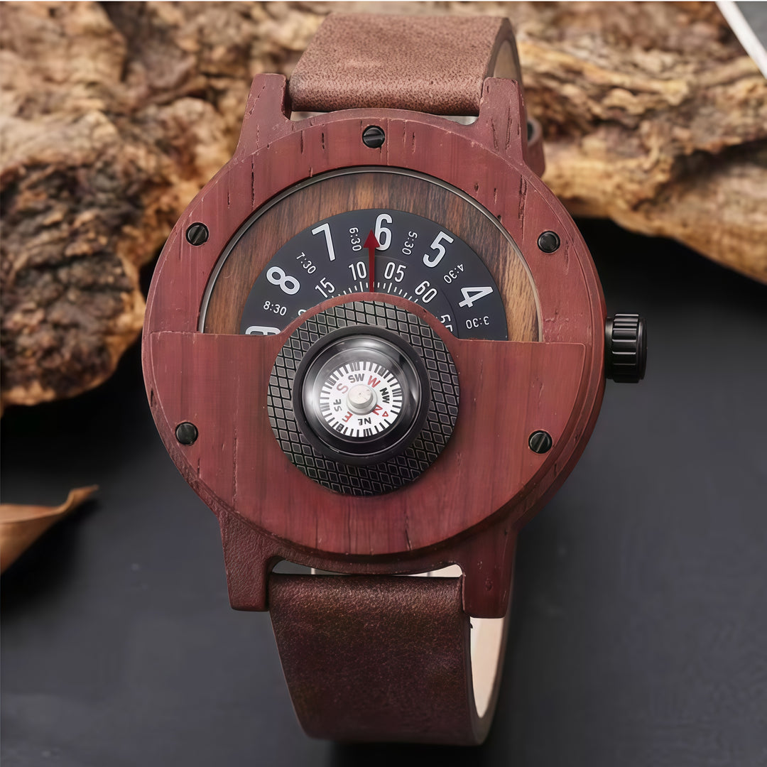 Voyager Wooden Timepiece