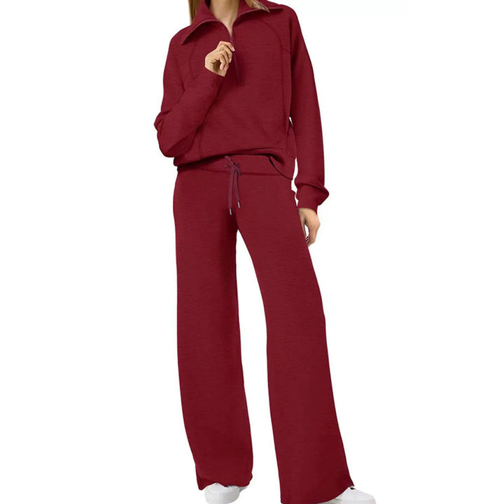 Luxe 2-Piece Jogger Sweatsuit Set