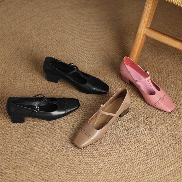 Marien Genuine Leather Flats