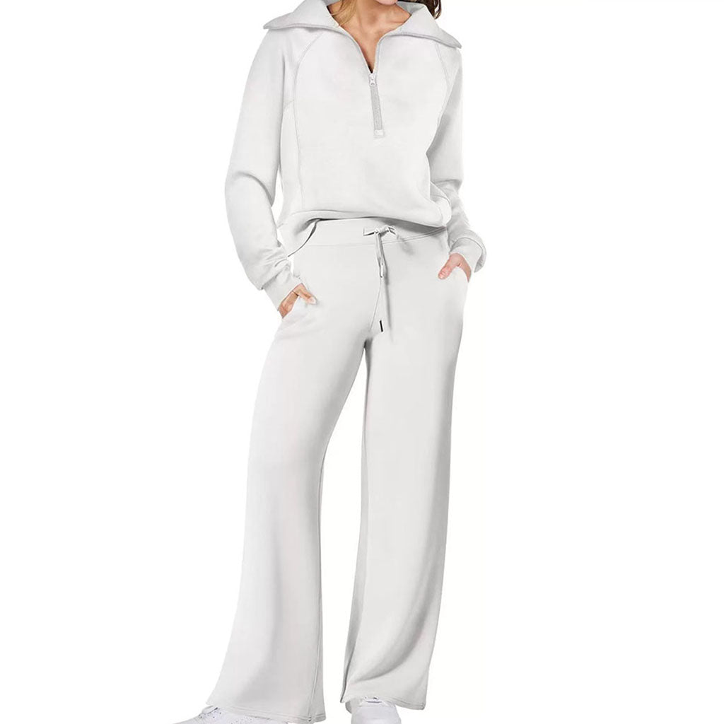 Luxe 2-Piece Jogger Sweatsuit Set