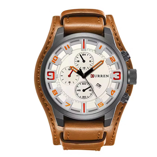 Timberline Leather Timepiece