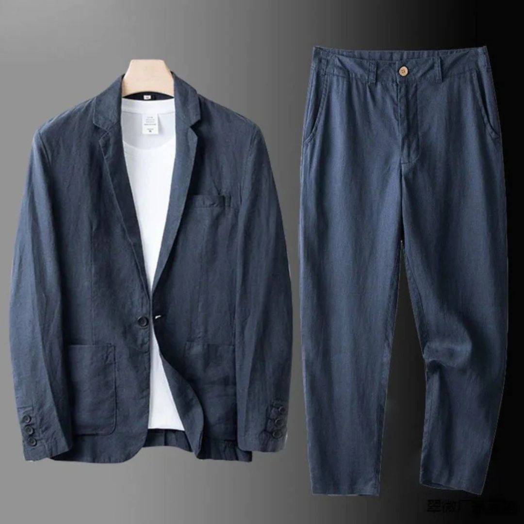 Monopoli Relaxed Linen Set