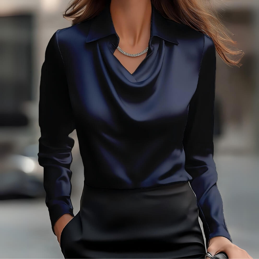 Luxe Satin Blouse