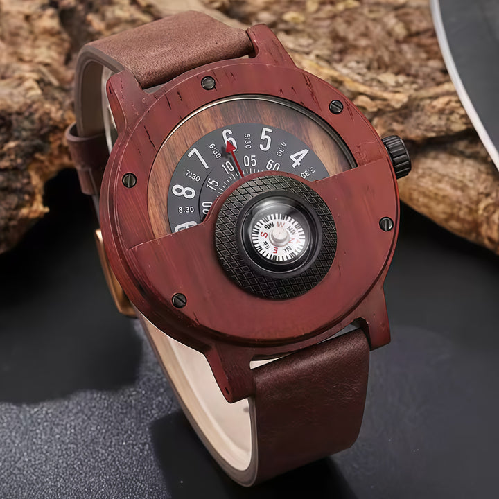 Voyager Wooden Timepiece