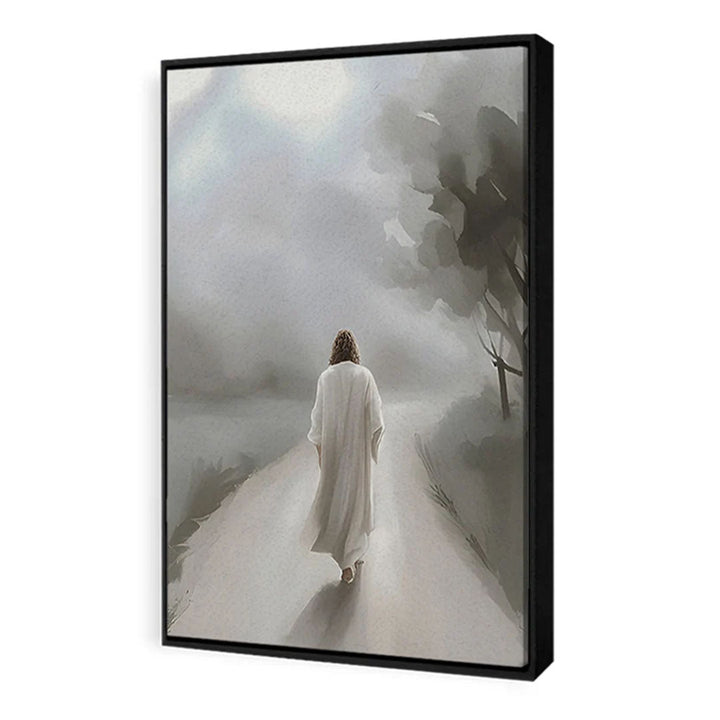 Walking with Jesus Canvas