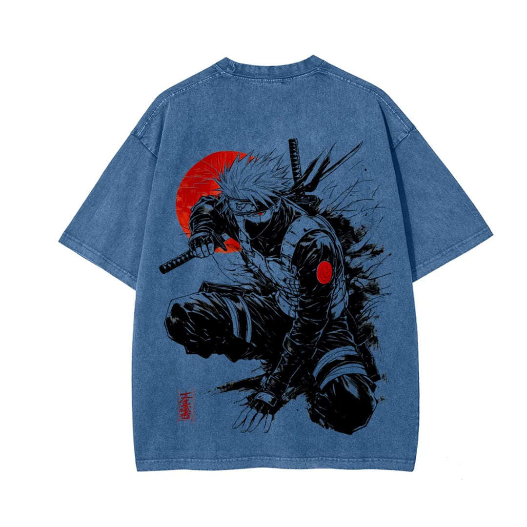 Naruto Unisex Fit Washed T-Shirt