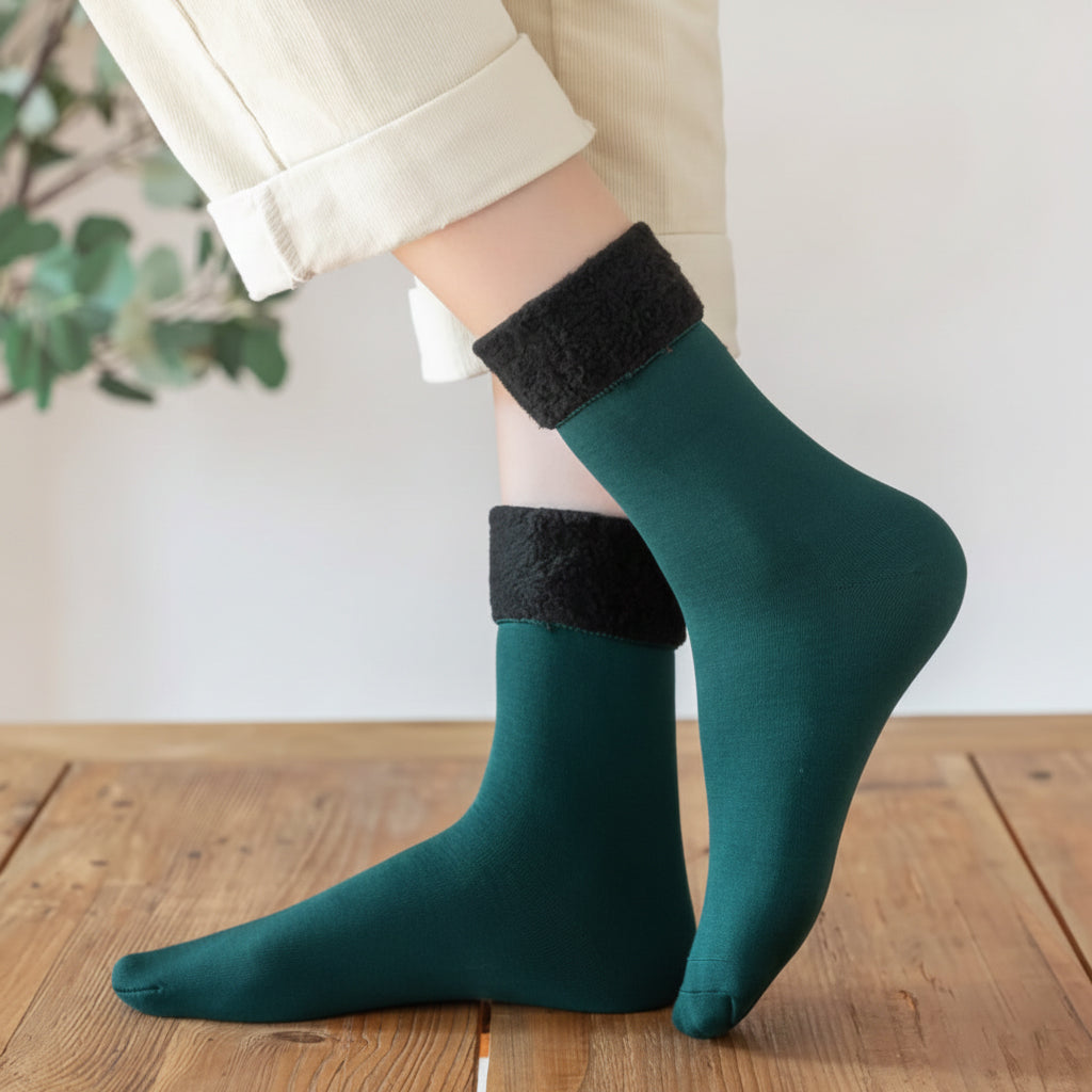 CozyCore Fleece Socks (6 Pairs)