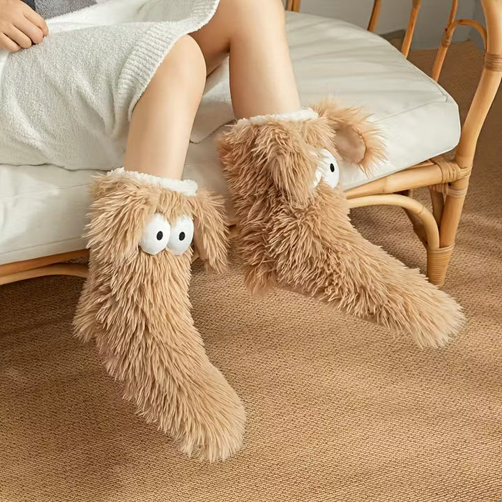 Puffly Friends Cozy Socks
