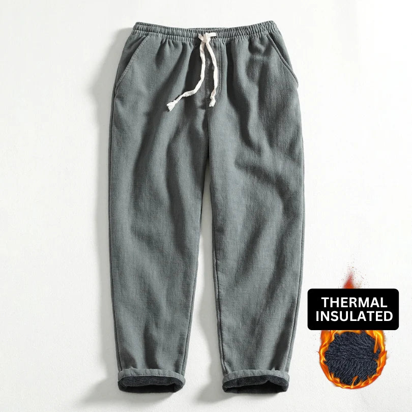 Men's "Hitachi" Japan-Style Insulated Jogger Pants