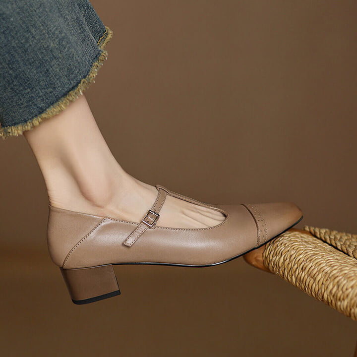 Marien Genuine Leather Flats