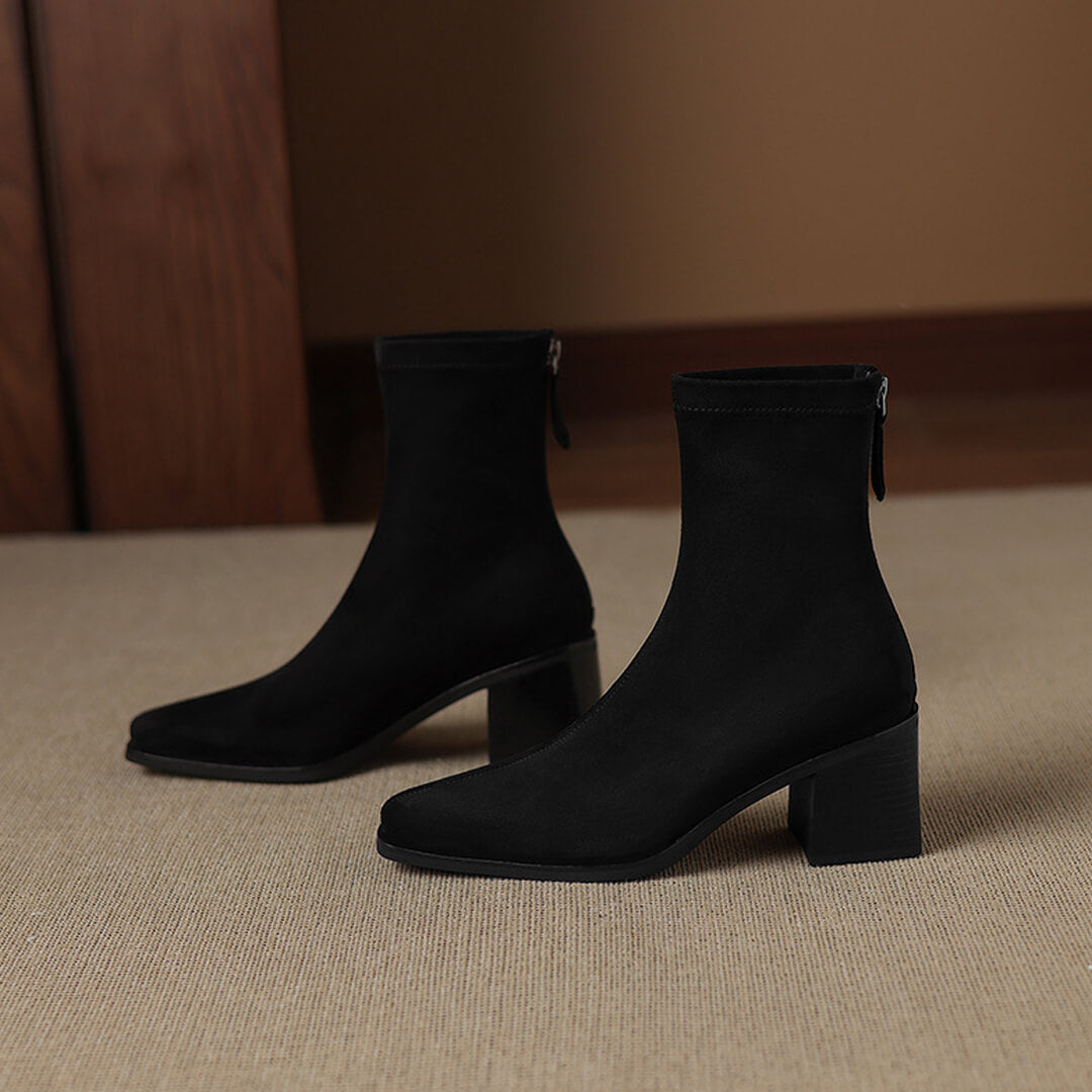 Marvia Genuine Suede Boots