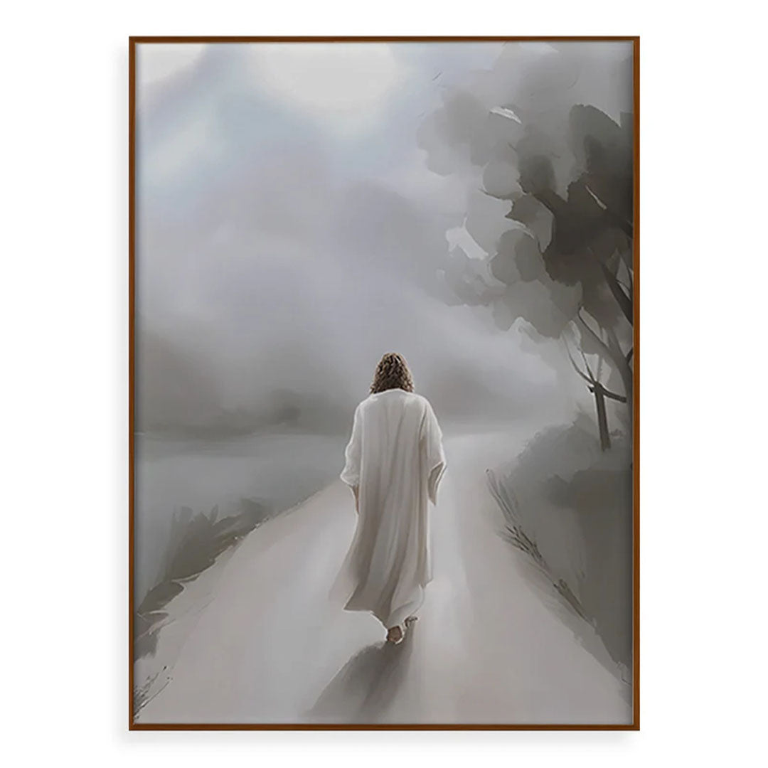 Walking with Jesus Canvas