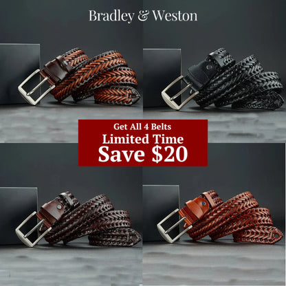 Braided Legacy Cowhide Belt